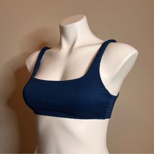 Aerie Blue Bathing Suit Top Size Medium